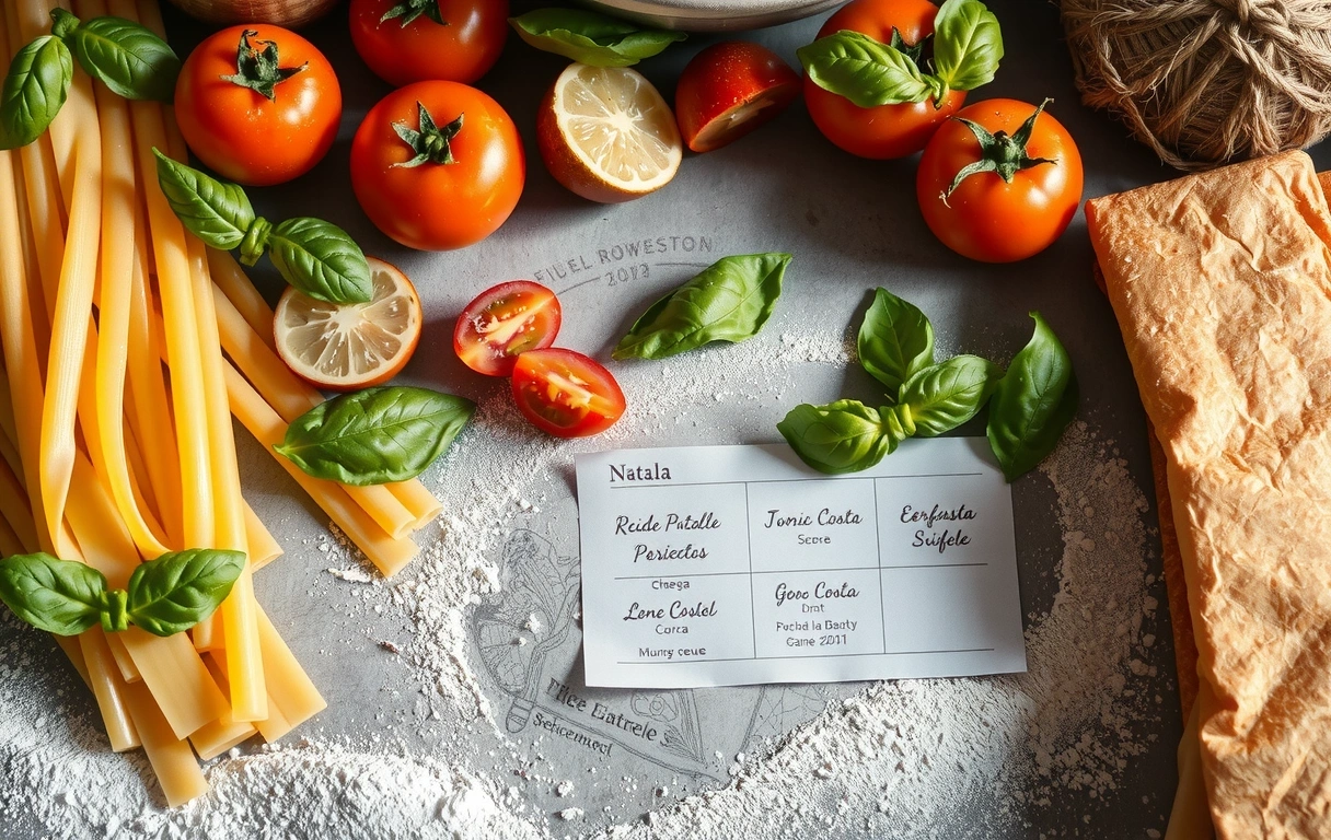 Pattern decorativo culinario